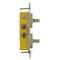 Hubbell Wiring Device-Kellems Switches and Lighting Controls, Combination Devices, Residential Grade, 1) Single Pole Toggle, 1) Three Way Toggle, 15A 120V AC, Self fGrounding, Side Wired, Ivory RC103I - alternate 2